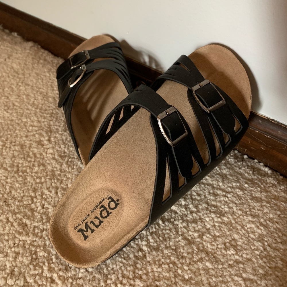 Black sandals